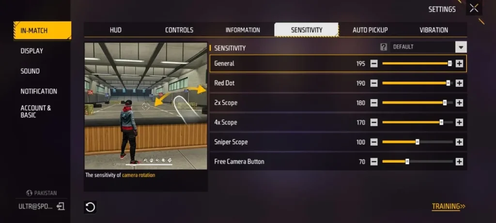 Best Free Fire sensitivity settings for low-end and high-end Android devices in 2026